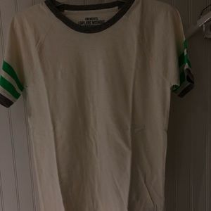 Crewcuts Boys T Shirt with stripes on sleeves